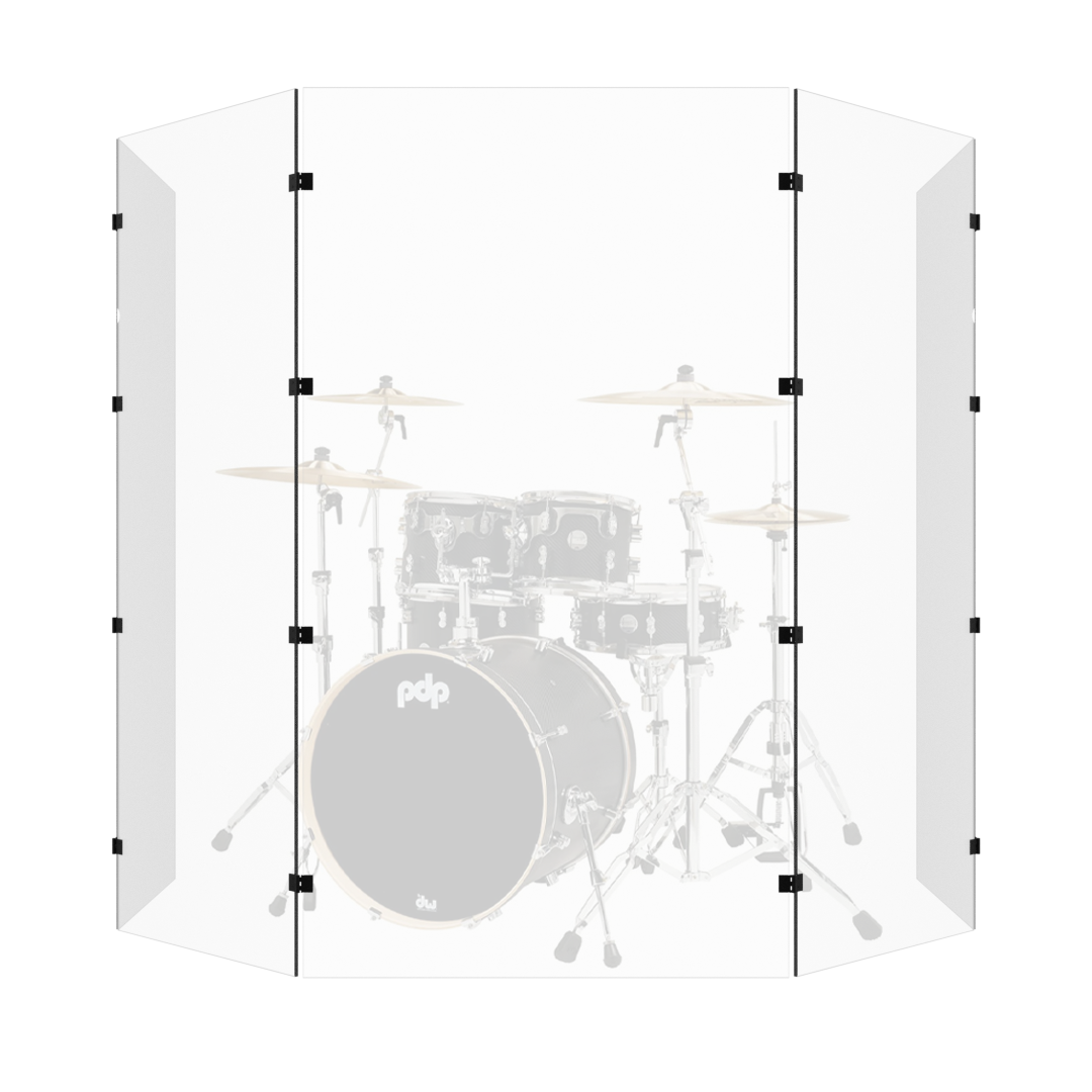 Fortress DS PRO Drum Shield - Música de LutherFortress DS PRO Drum Shield - Música de Luther  