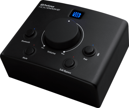 Presonus MicroStation BT Desktop Monitor Controller with Bluetooth