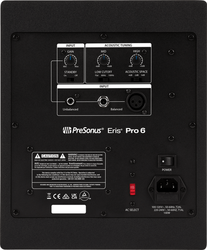 Presonus Eris Pro 6 6.5" Powered Reference Studio Monitor