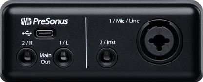 Presonus AudioBox GO 2-in/2-out Compact USB Audio Interface