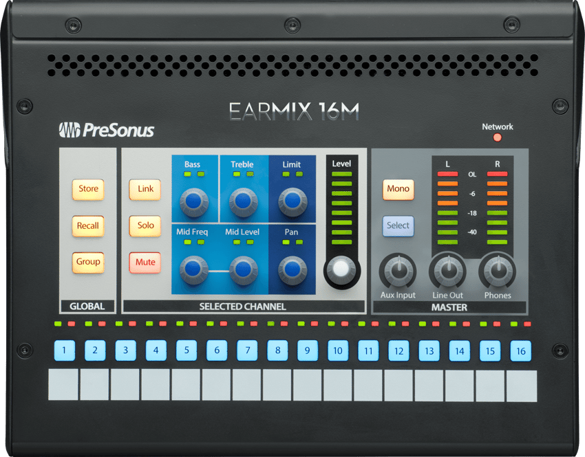 Presonus Earmix 16M Personal Monitor Mixer