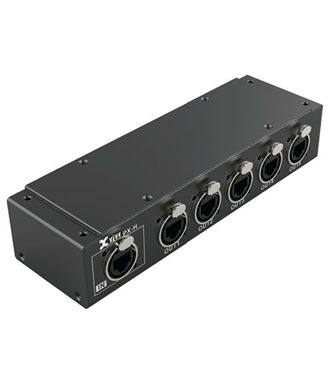 Xvive PX HUB Breakout Box for 5 PX-A Connections