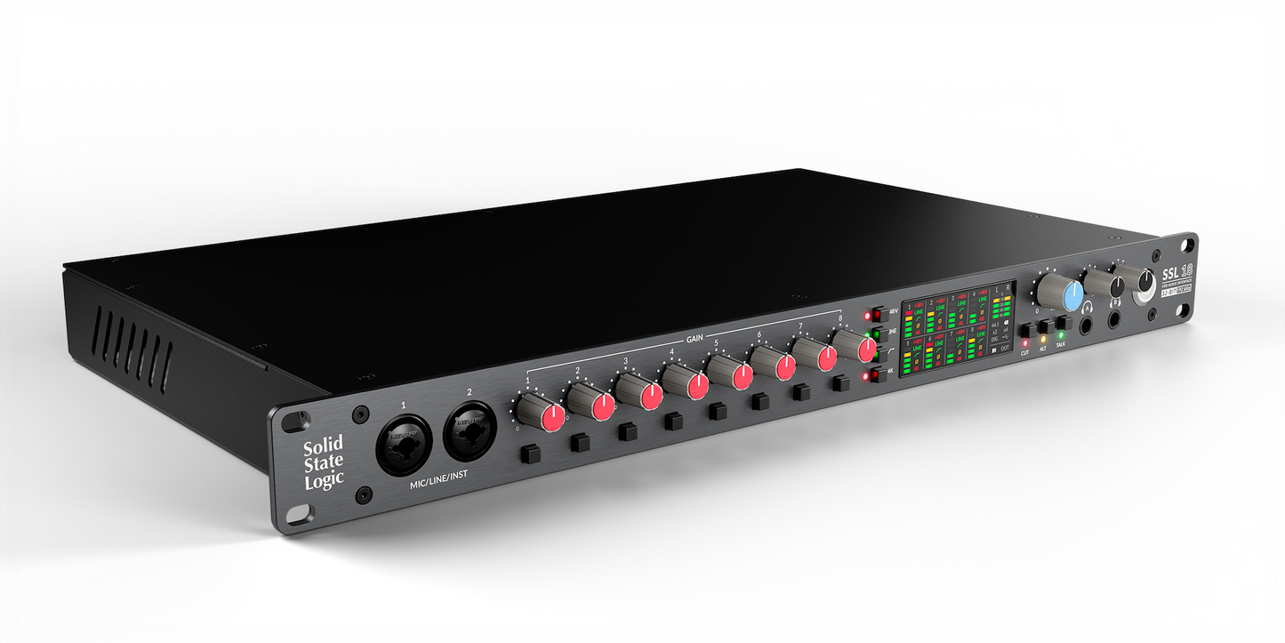 Solid State Logic SSL 18 26-in/28-out High-Performance USB Audio Interface