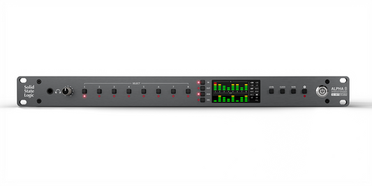 Solid State Logic Alpha 8 High-Performance 8x8 AD/DA Converter with Analogue, ADAT, S/PDIF and USB I/O