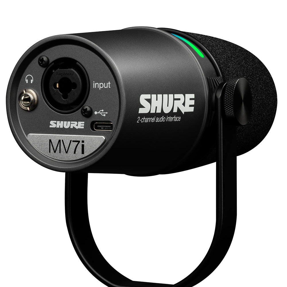 Shure MV7i Smart Microphone and Interface