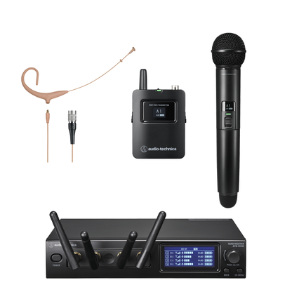 Audio Technica ATW-1423/BP894xCw-TH System 20 PRO Dual Wireless Combo System