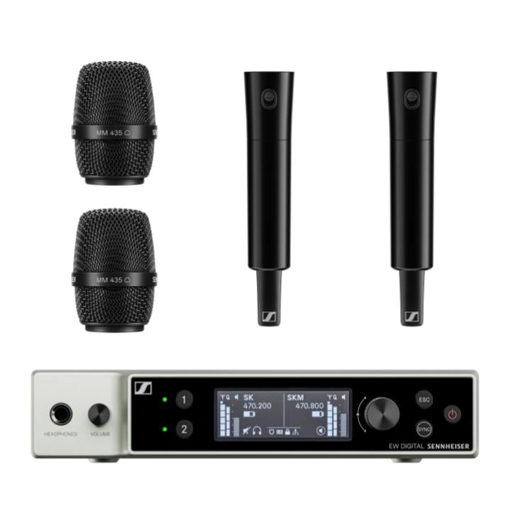 Sennheiser EW-DX 435-S SET Digital Dual Wireless Handheld Microphone System