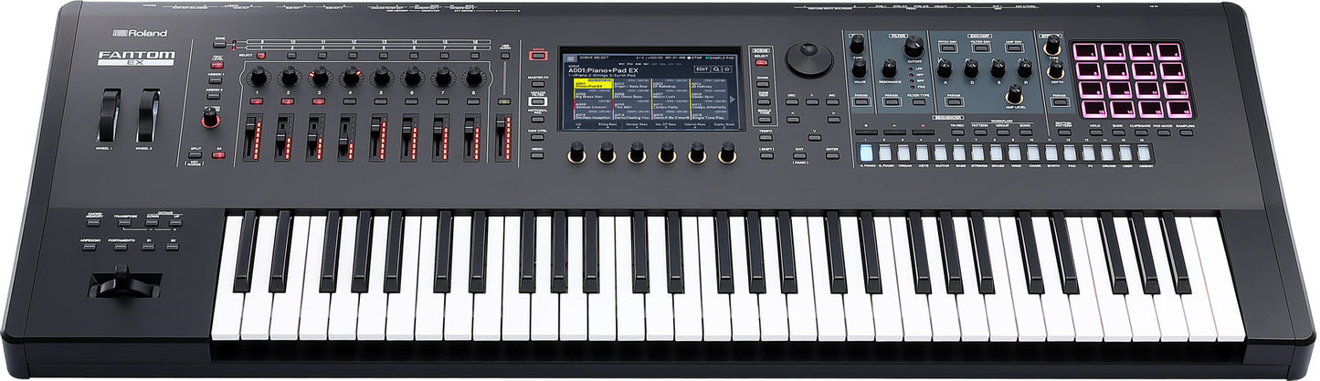 Roland FANTOM 6 EX 61-Key Performance Workstation Keyboard