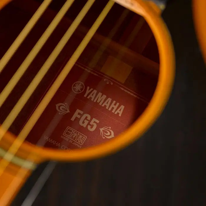 Yamaha FG5 All-Solid Acoustic Guitar