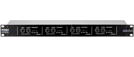 ART PDB4 4-Channel Passive Rackmount DI