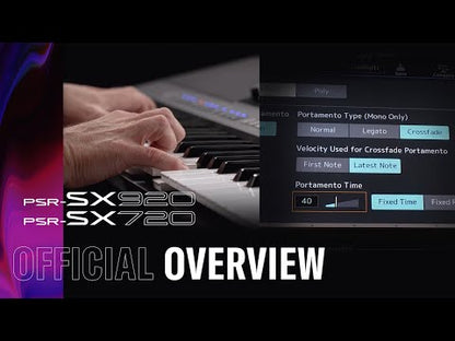 Yamaha PSR-SX720 Digital Arranger Keyboard