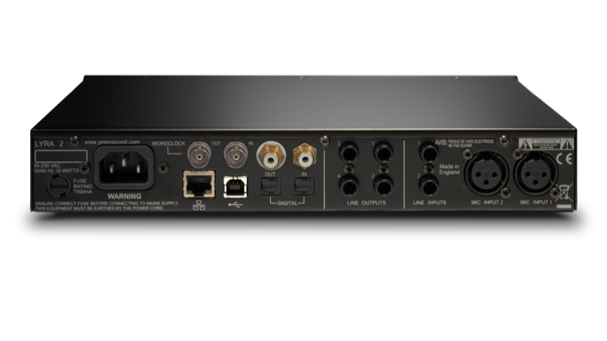 Prism Sound LYRA 2 2-in/4-out Audio interface