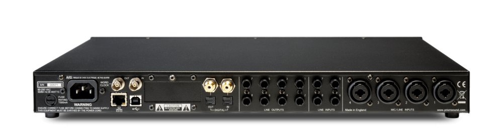 Prism Sound Titan 8-in/8-out Audio Interface