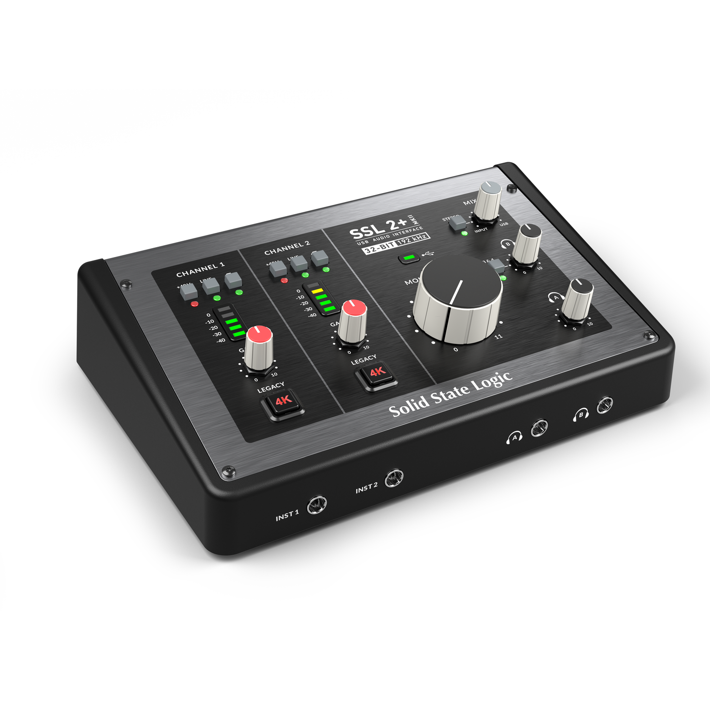 Solid State Logic SSL 2+ MKII 2-in/4-out Audio Interface