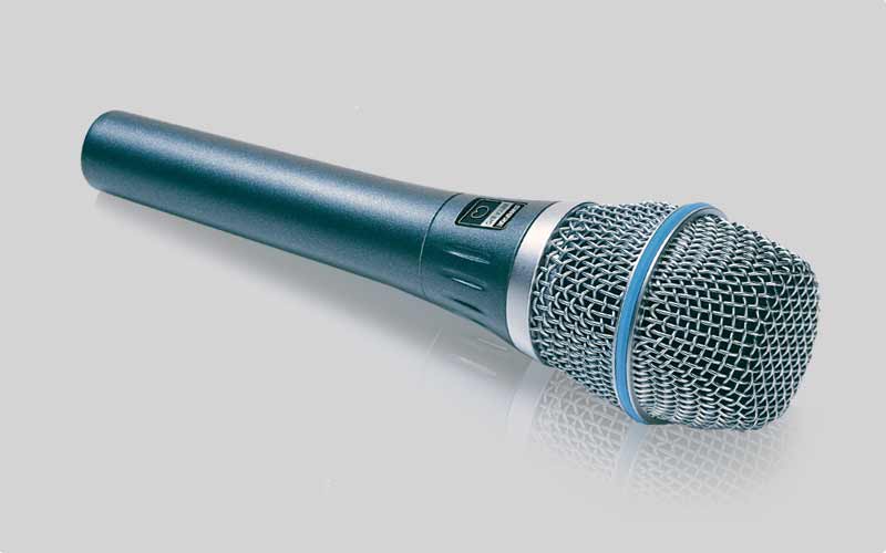 Microfono Shure Vocal Condensador Supercardioide, Beta-87a – Musicales Doris