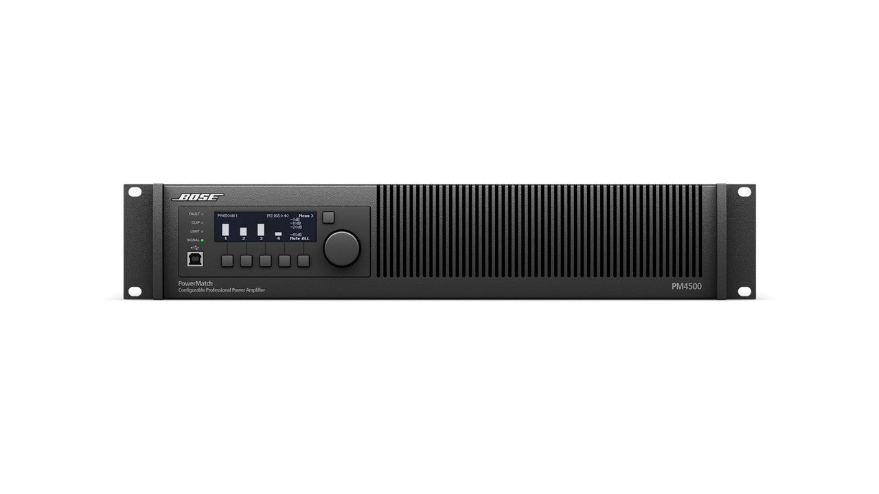 Bose PowerMatch PM4500N Network Power Amplifier – Luther Music Singapore