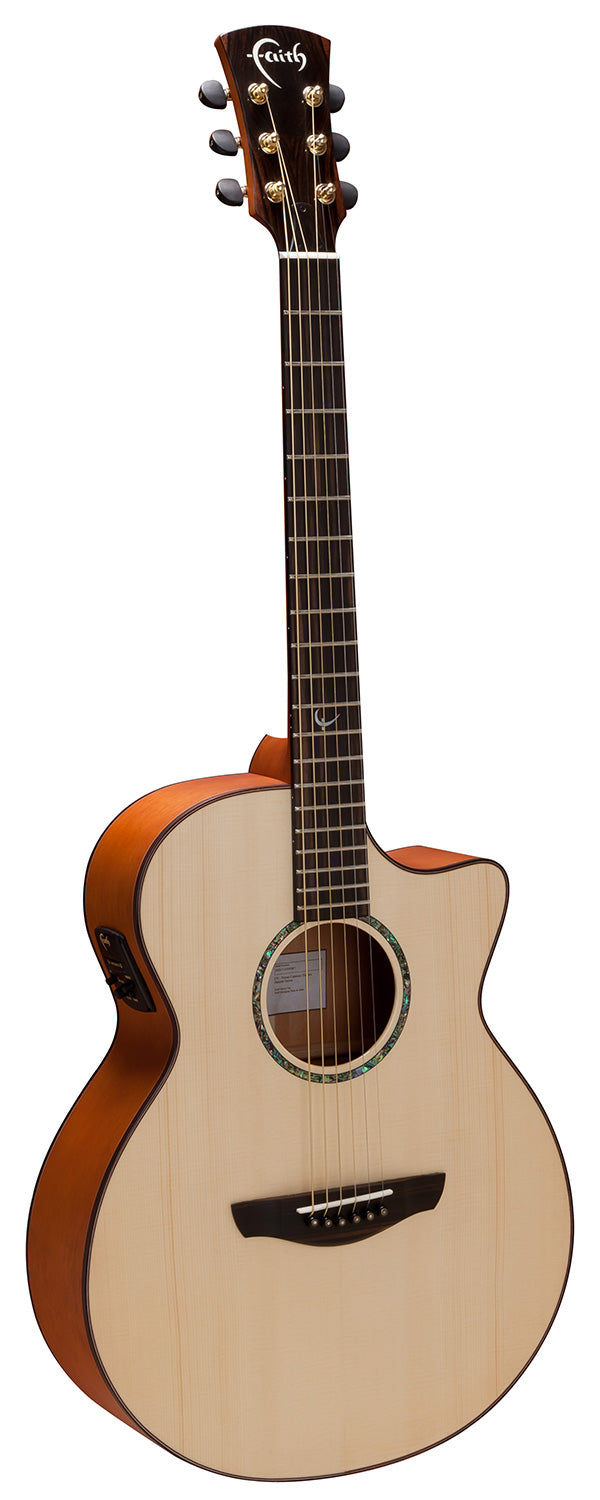 Faith FV Natural Venus Acoustic Guitar with Pickup – Luther Music