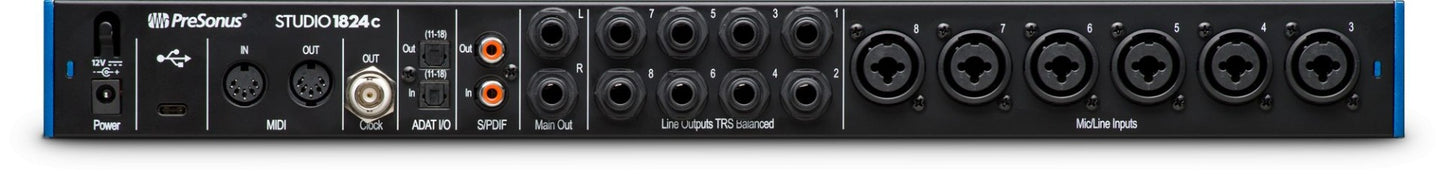 Presonus Studio 1824c 18x18 USB Audio Interface