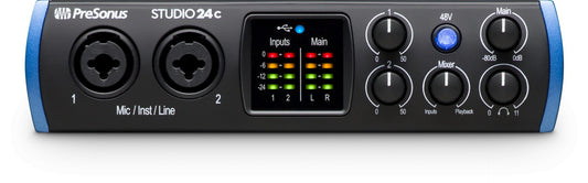 Presonus Studio 24c 2x2 USB Audio Interface