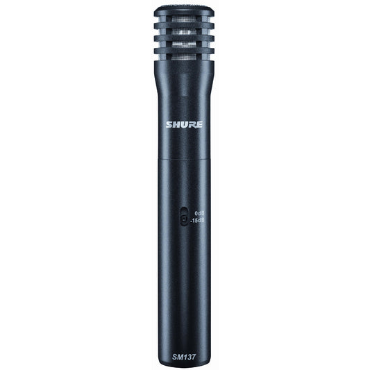 Shure SM137 Small Diaphragm Cardioid Condenser Microphone