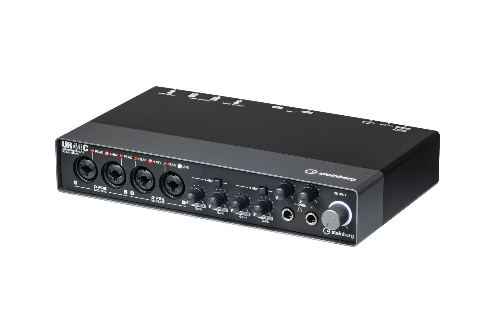 Steinberg UR44C 6-in/4-out USB Audio Interface – Luther Music