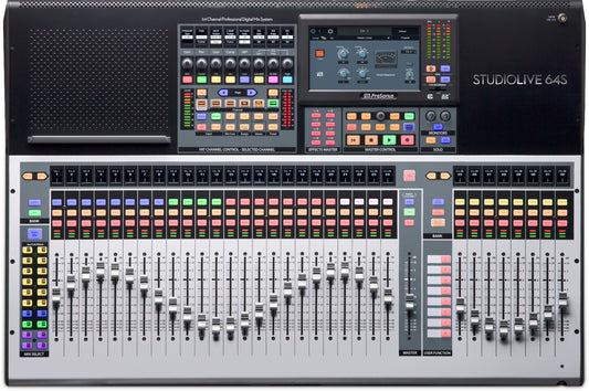 Presonus StudioLive 64S 64-Channel Digital Mixer and USB Audio Interface